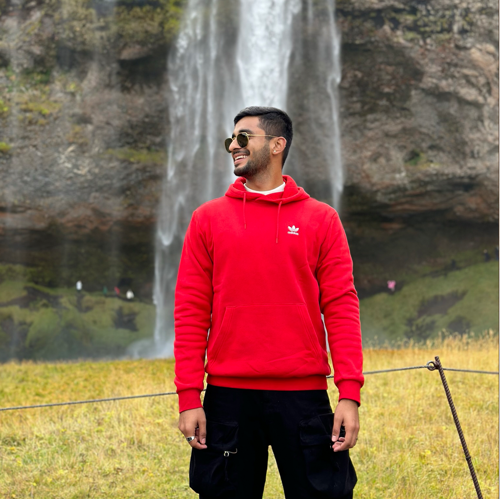 Adidas Originals Hoodie Red