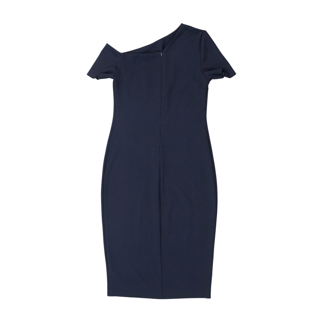 Zara Woman Black Drop Shoulder Dress