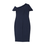 Zara Woman Black Drop Shoulder Dress