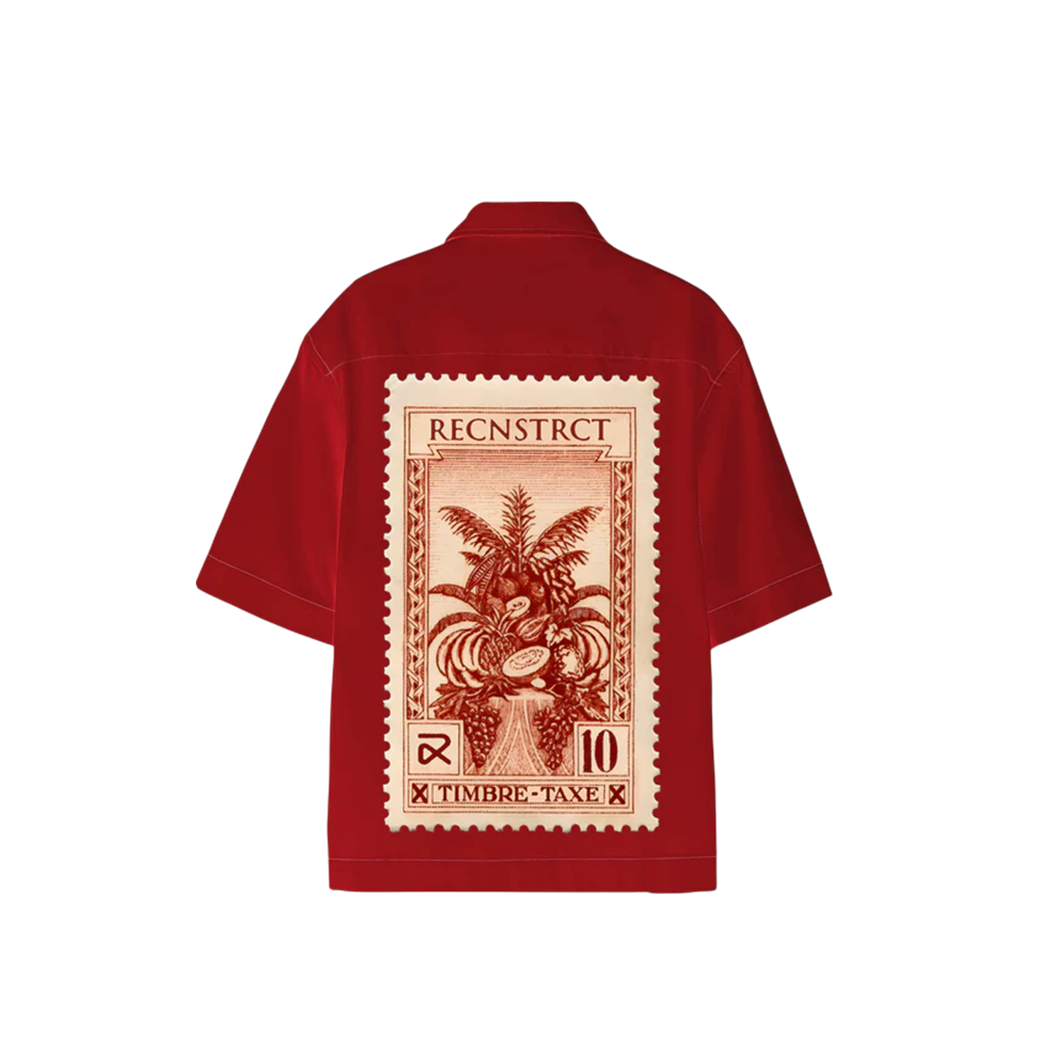 Recnstrct PostART Shirt Red