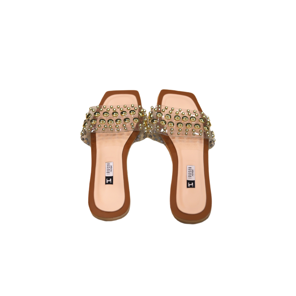 Irussh Golden Clear Twinkle Flats