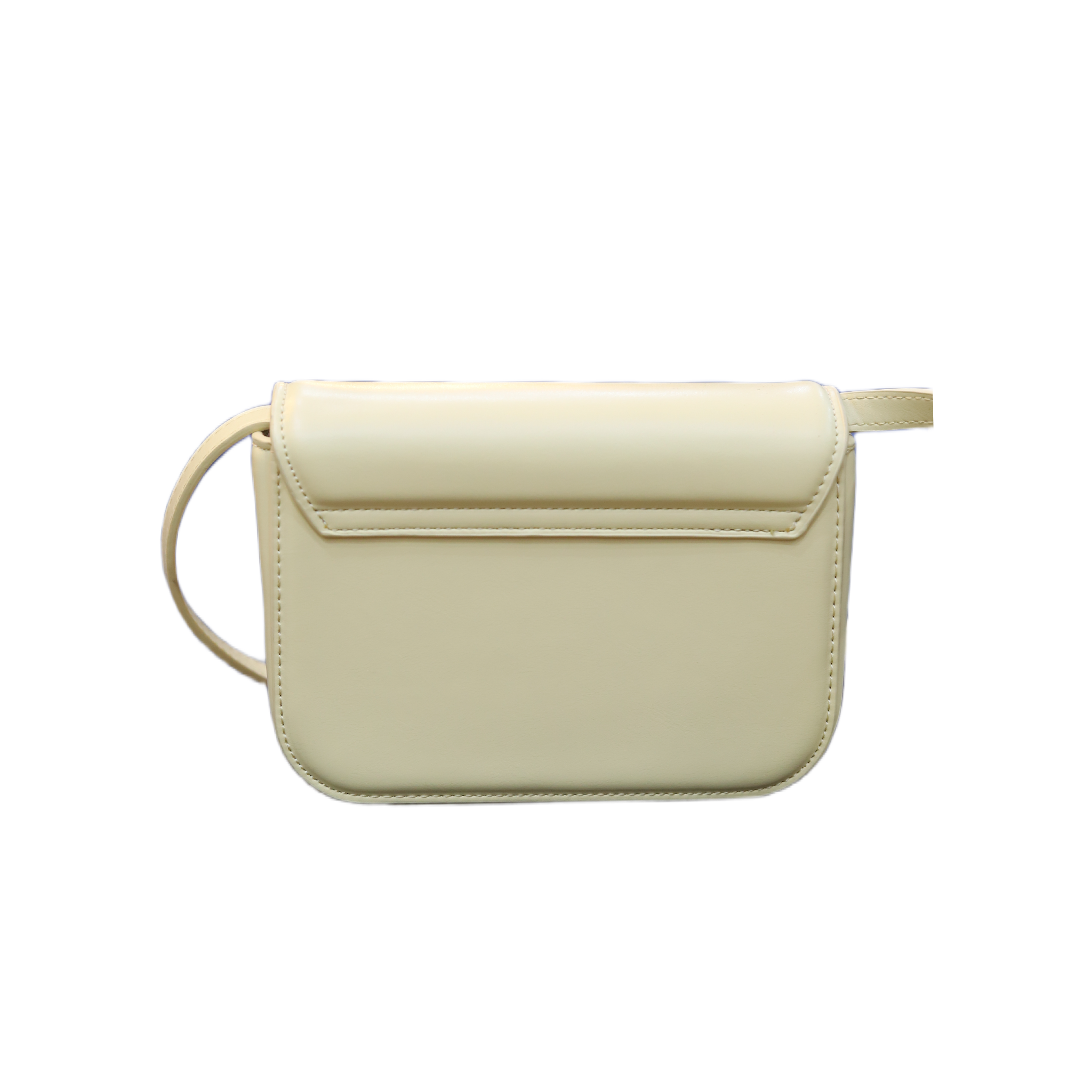 Mango Gold-Detail Flap Crossbody Bag
