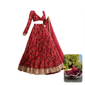 Aachho Ethnic Motifs Printed Lehenga With Dupatta