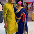 Gulabo By Abu Sandeep Royal Blue Embroidered Saree