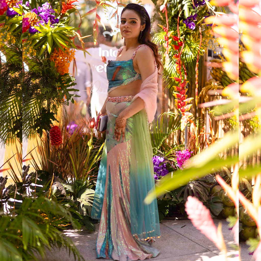 Aisha Rao Empyrea Sequin Set