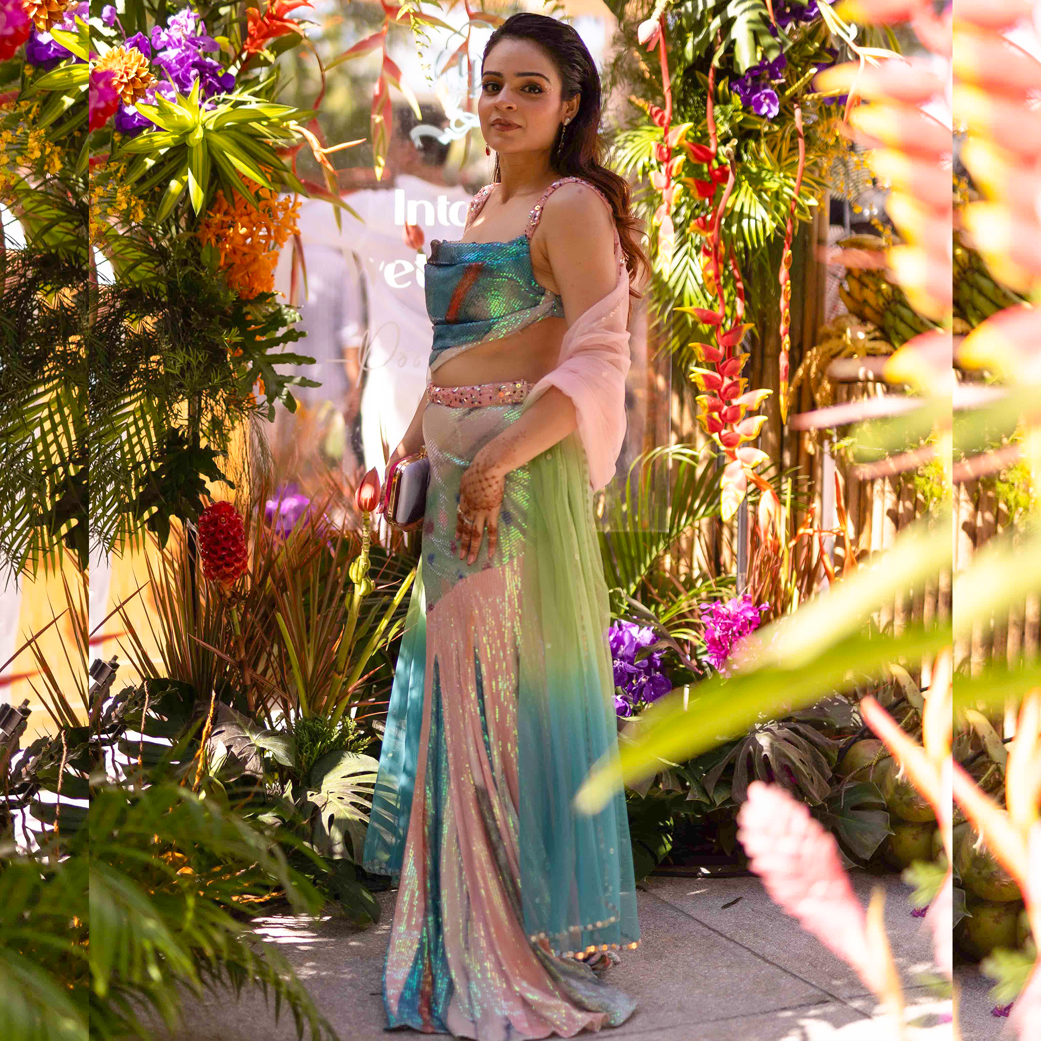 Aisha Rao Empyrea Sequin Set