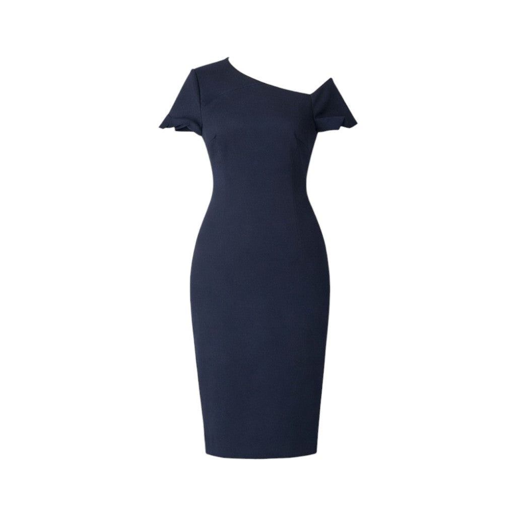 Zara Woman Black Drop Shoulder Dress