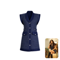 Afwah Serafina Character Denim Dress