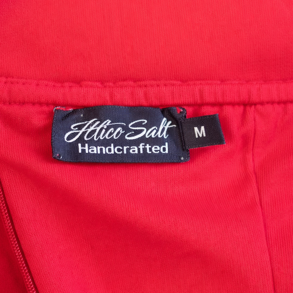 Attic Salt Slay Midi Red Dress
