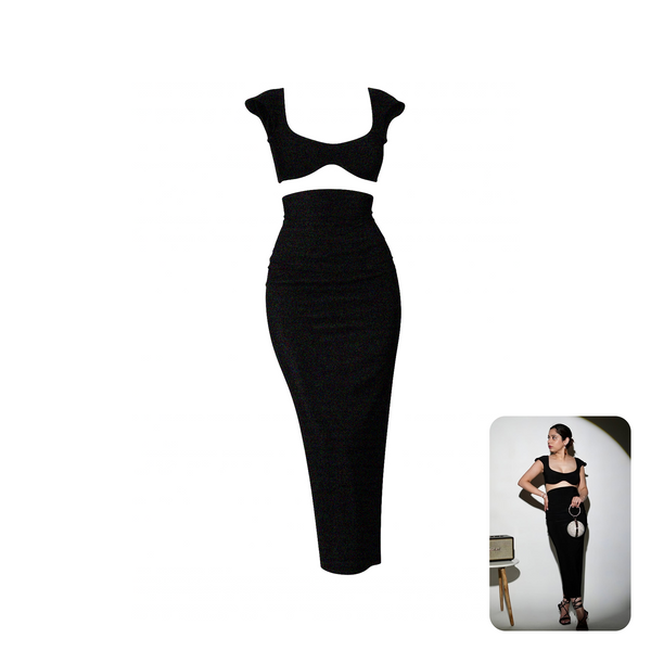 Label Ankita Jain Nightcap Co-ord Set