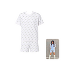 VMXV Cloud White Monogram Lounge Set