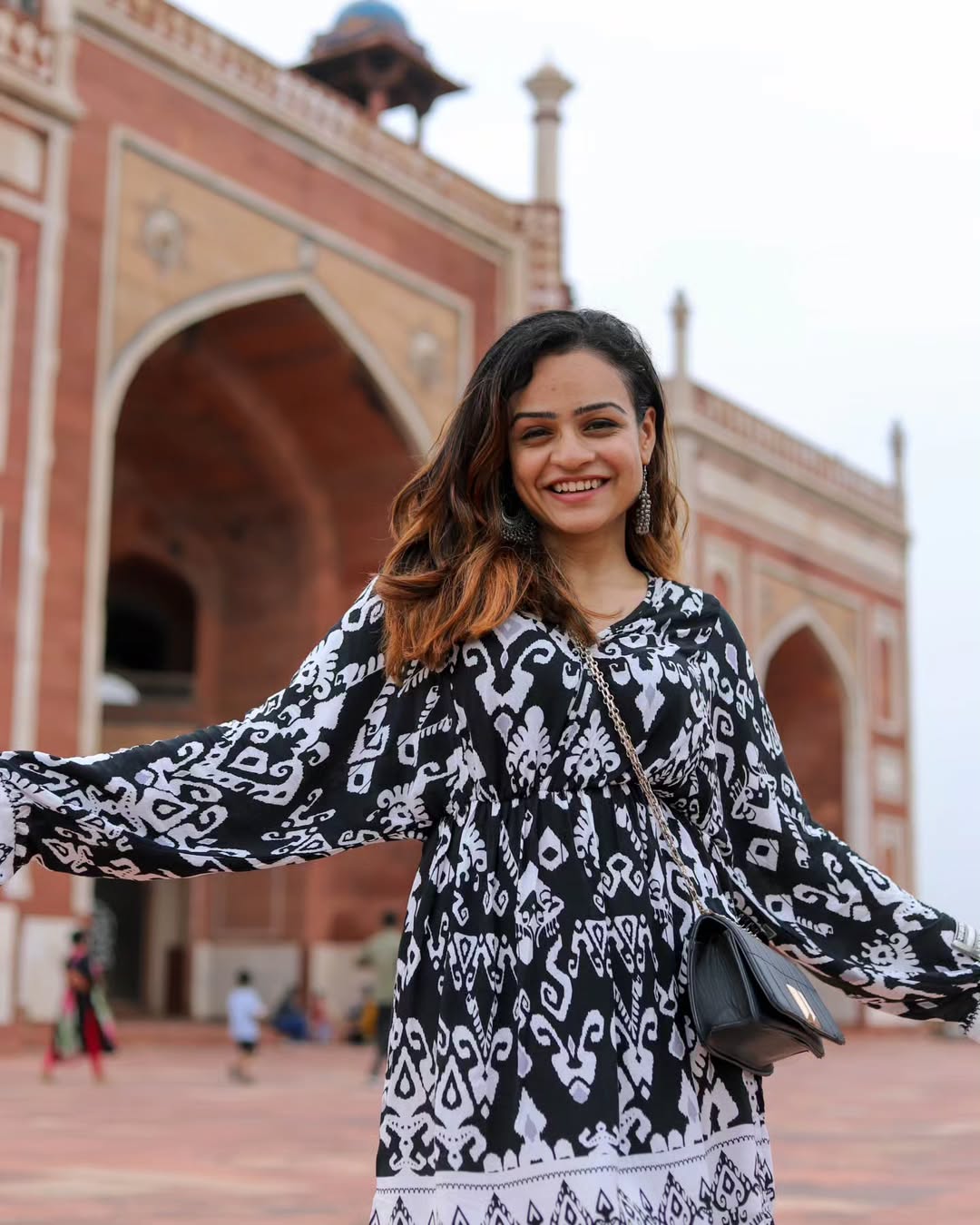 Bohemian Full Sleeved Mini Dress