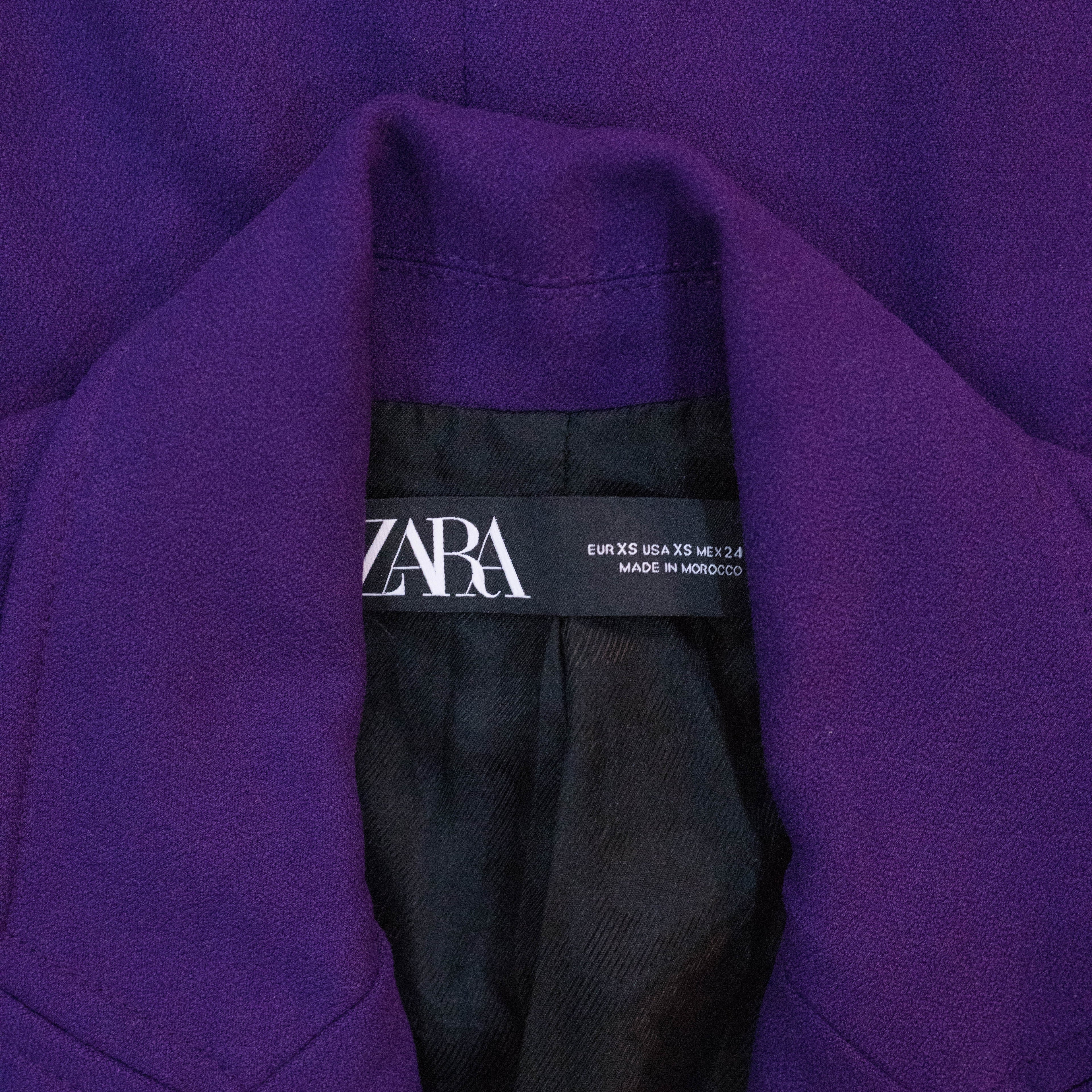 Zara Purple Formal Suit Set