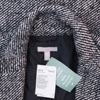 H&M Black White Tweed Blazer