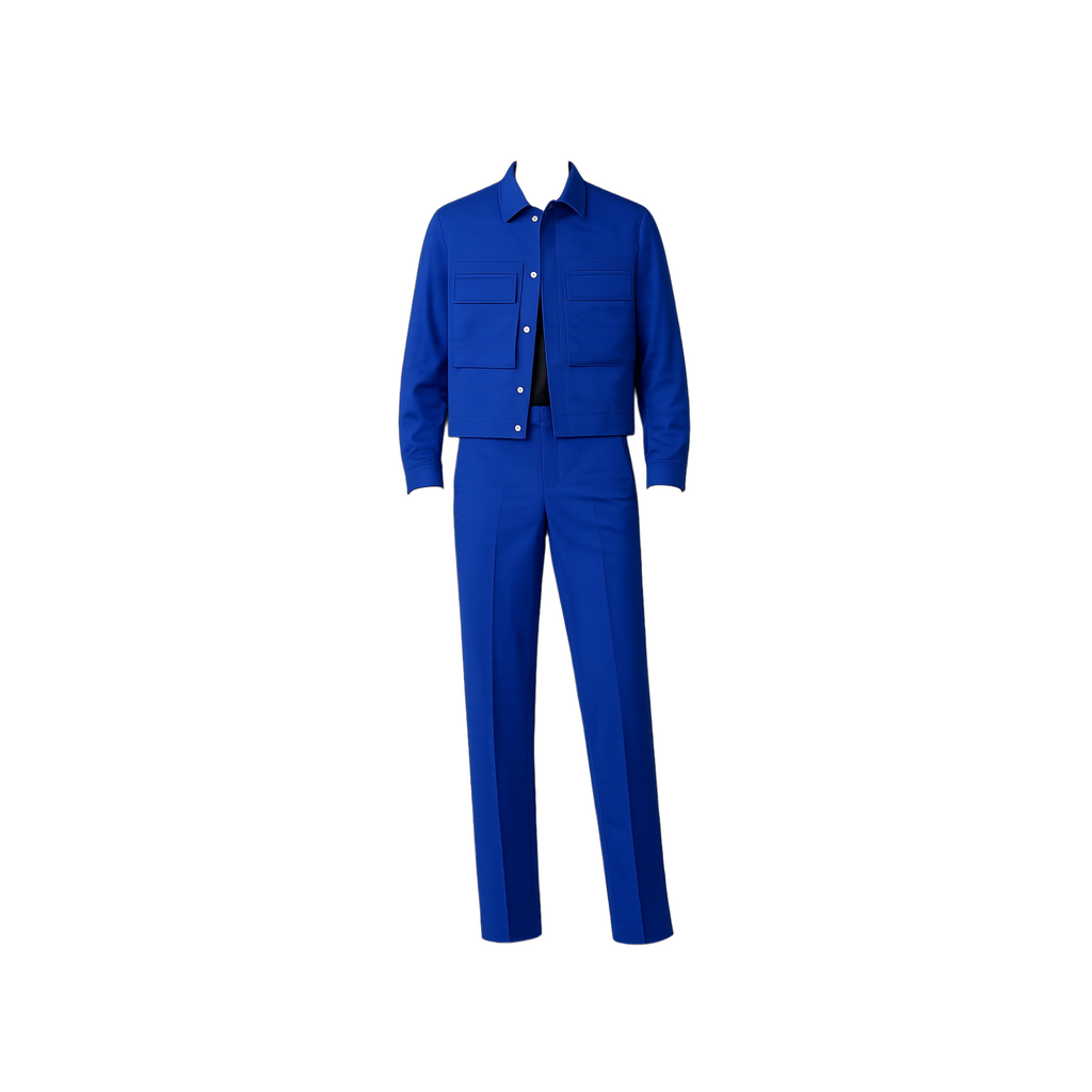 Zara Blue Utility Co-ord Set