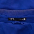 Zara Blue Bomber Jacket