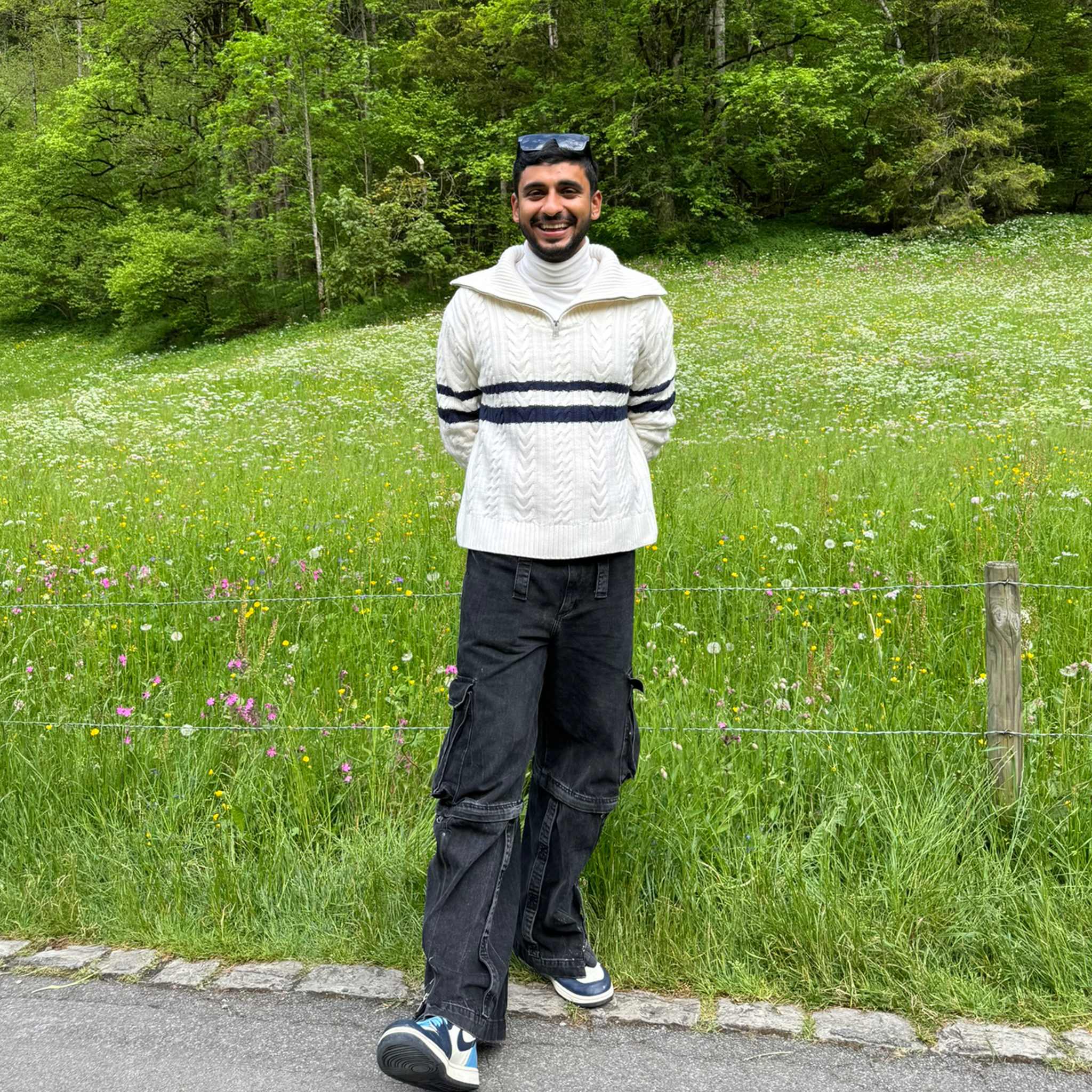 Striped Knit Sweater