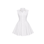 QUA Clothing Godet Mini Shirt Dress