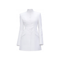 QUA Clothing White Structured Blazer/Dress