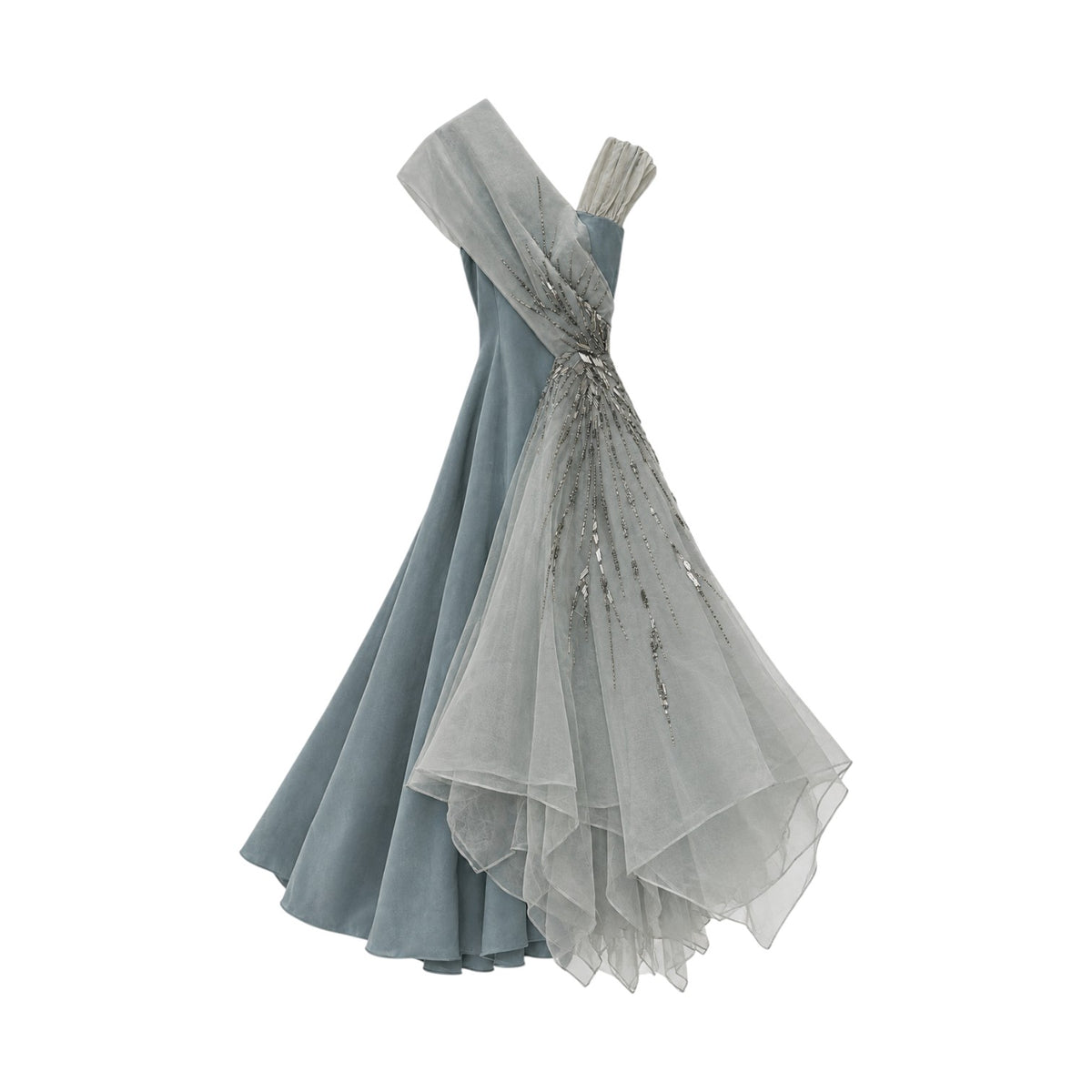 Gaurav Gupta Asymmetric Sculptural Gown
