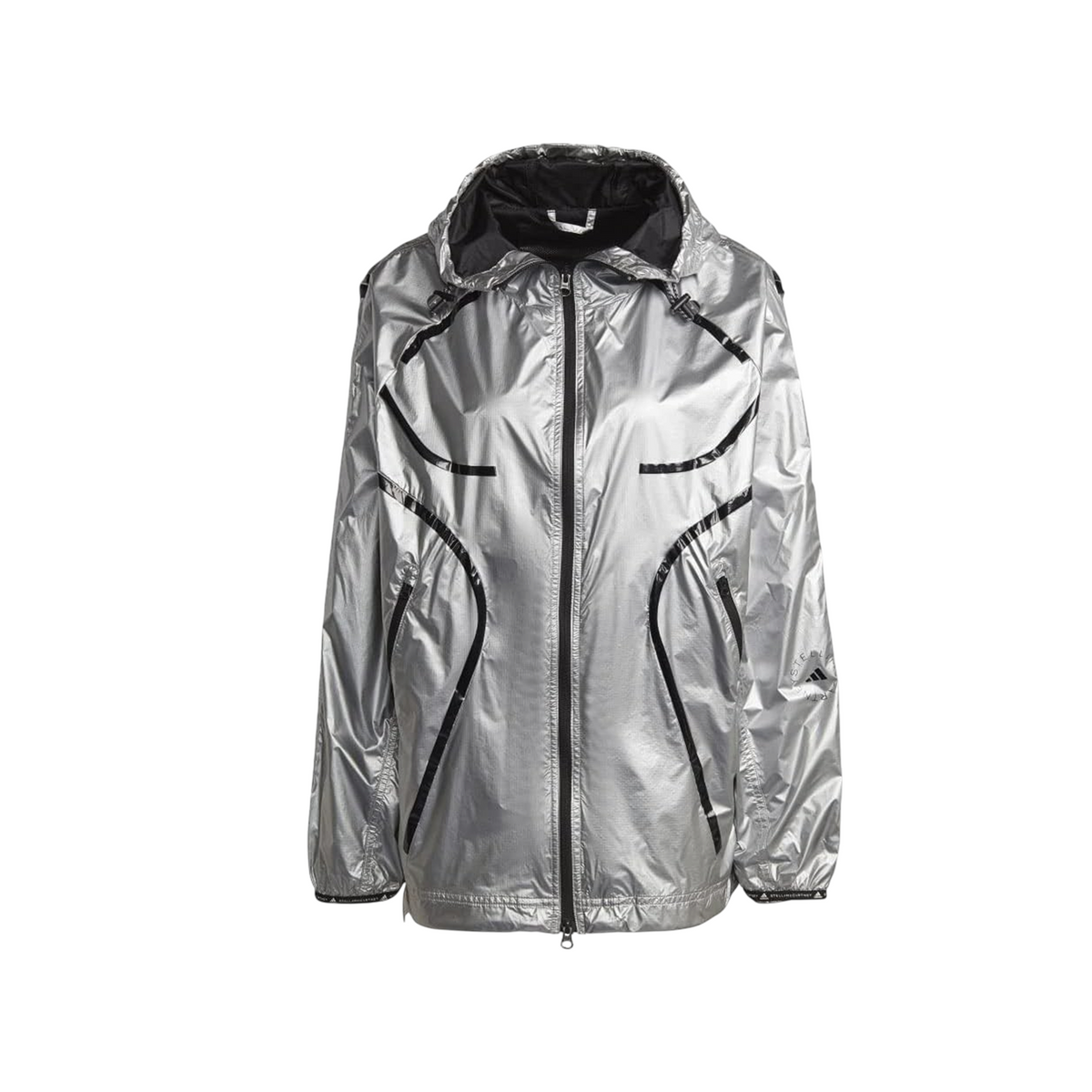 Adidas Stella McCartney Metallic-Finish Truepace Jacket