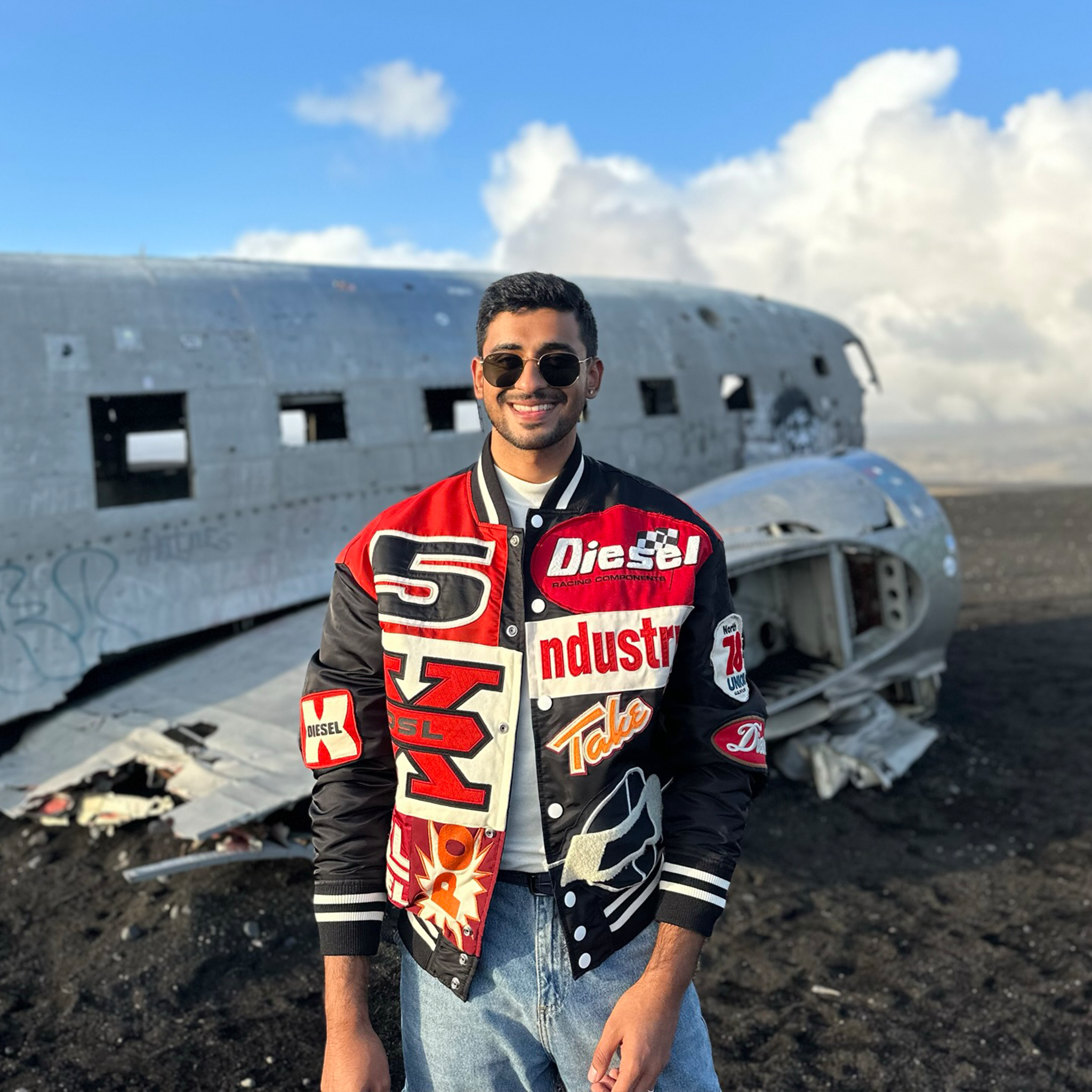 Diesel Indian Black J-Bulc-Patch Jacket