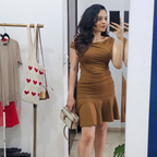 Zara One-Shoulder Ruched Dress