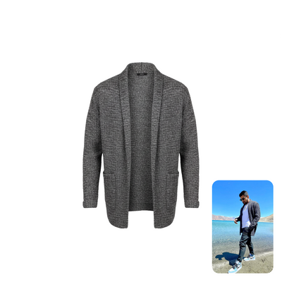 Zara Men Textured Cardigan