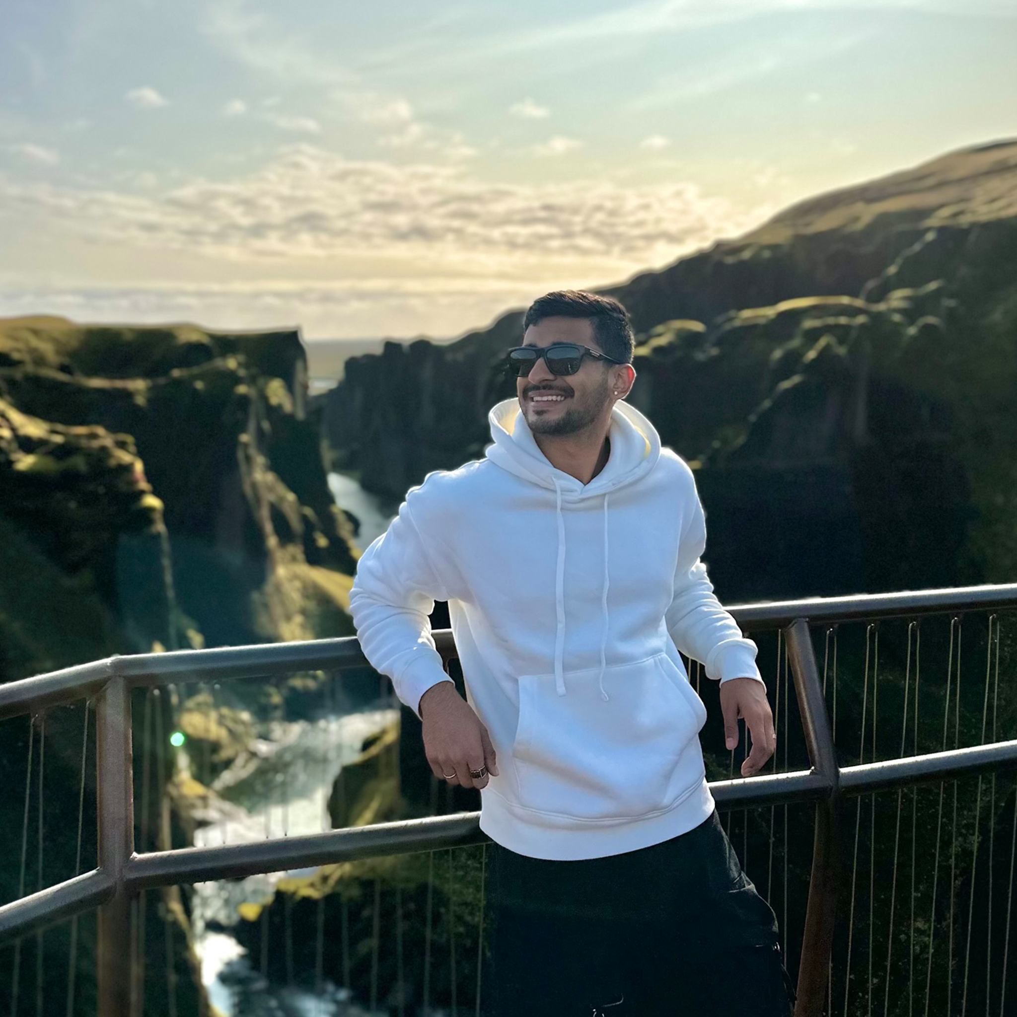 White Classic Hoodie