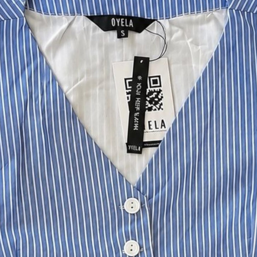 Oyela Pinstriped Vest