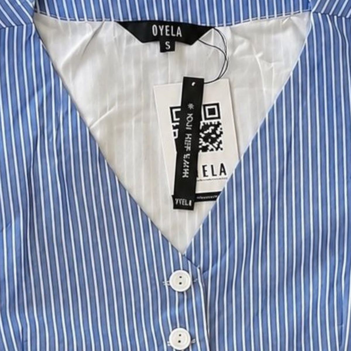 Oyela Pinstriped Vest