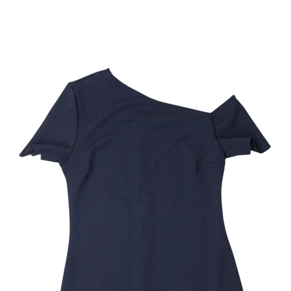 Zara Woman Black Drop Shoulder Dress