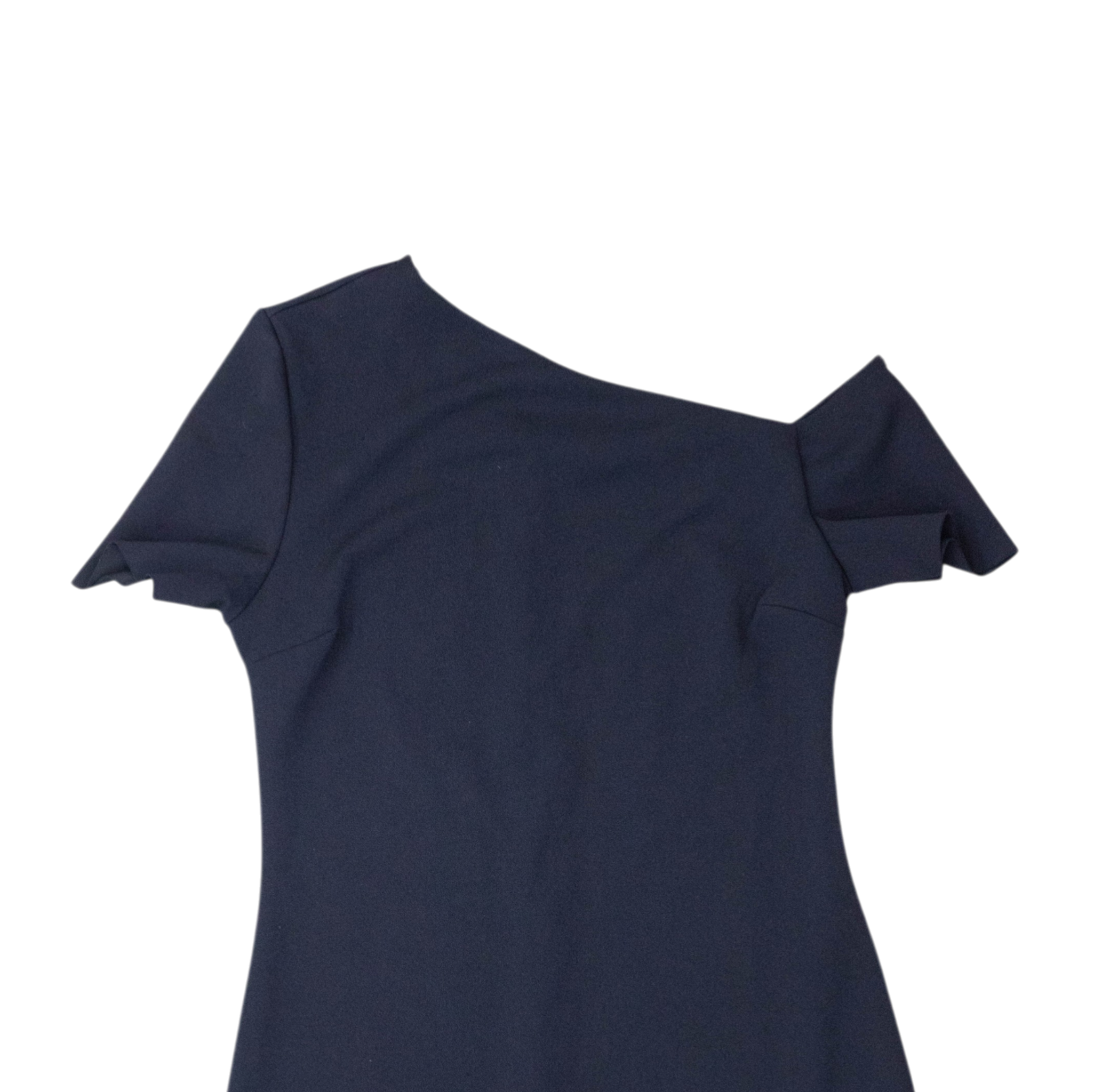 Zara Woman Black Drop Shoulder Dress
