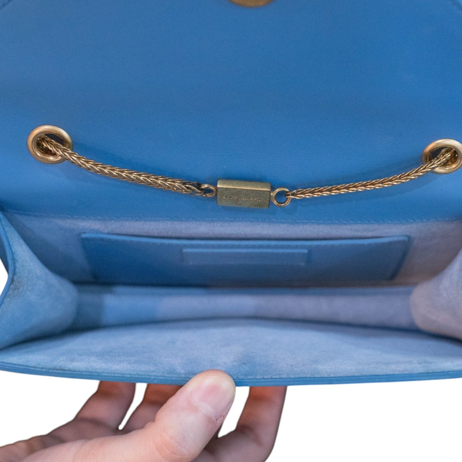 Yves Saint Laurent Betty Blue MIni Leather Crossbody Bag YSL