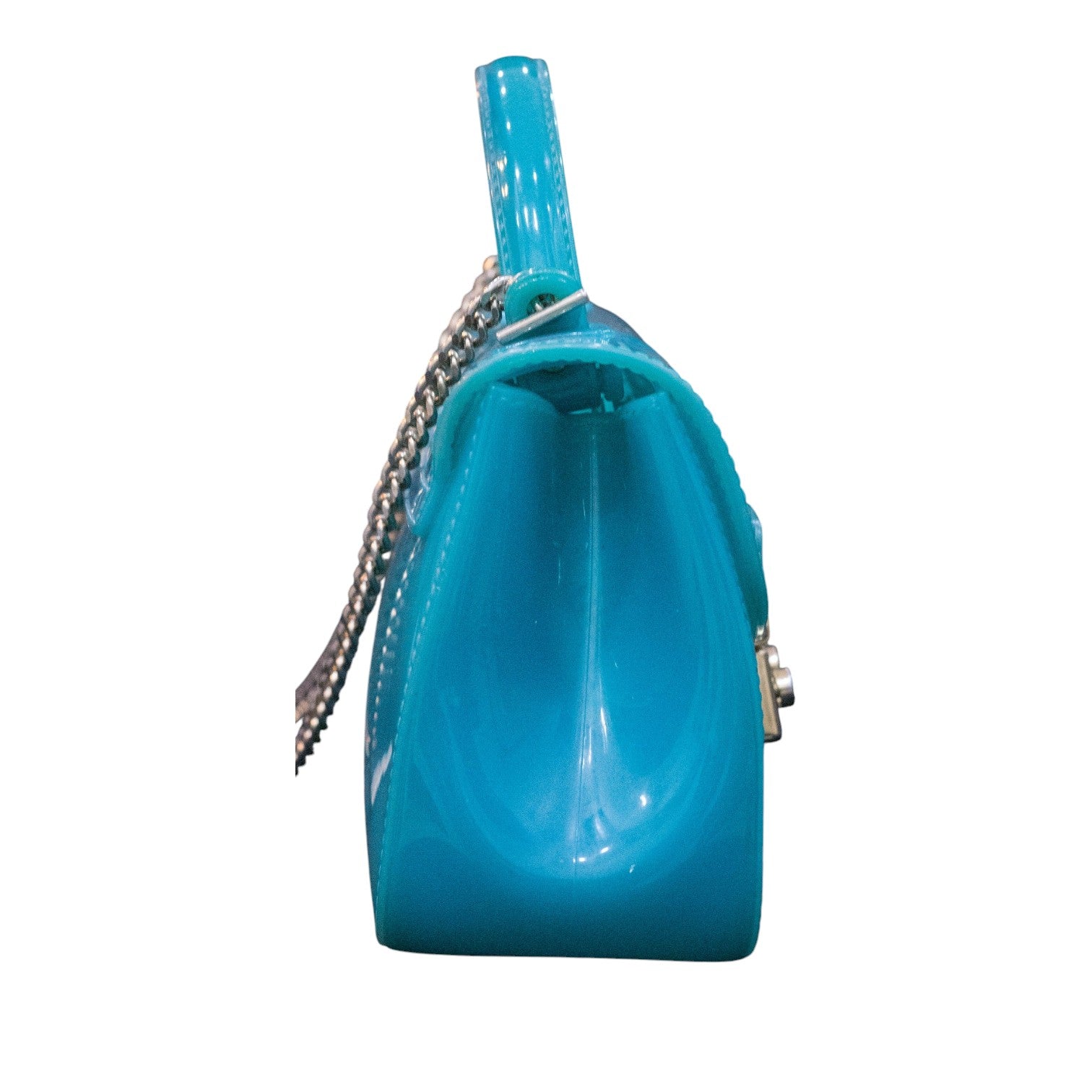 Furla Turquoise Candy Metropolis Mini Crossbody Bag
