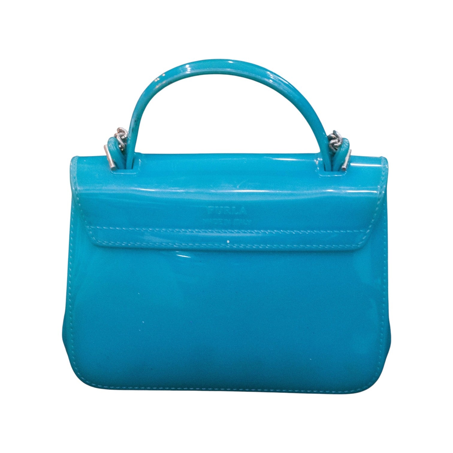Furla Turquoise Candy Metropolis Mini Crossbody Bag