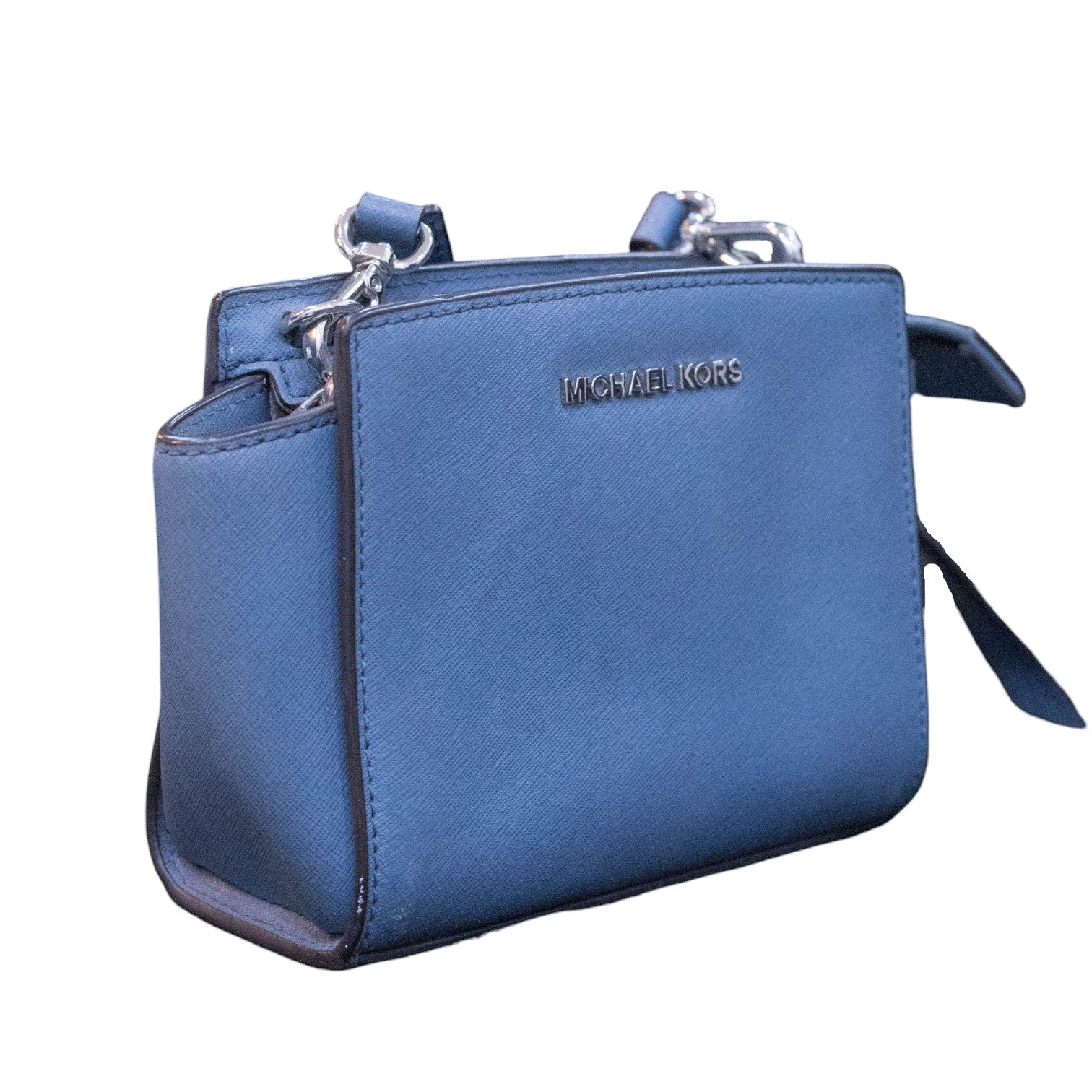 Michael Kors Selma Mini Saffiano Leather Crossbody Bag