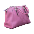 Michael Kors Ciara Medium Saffiano Leather Satchel Bag in Blush Pink