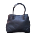 Michael Kors Mercer Large Tote Black Pebbled Leather Bag
