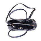 Michael Kors Mercer Large Tote Black Pebbled Leather Bag