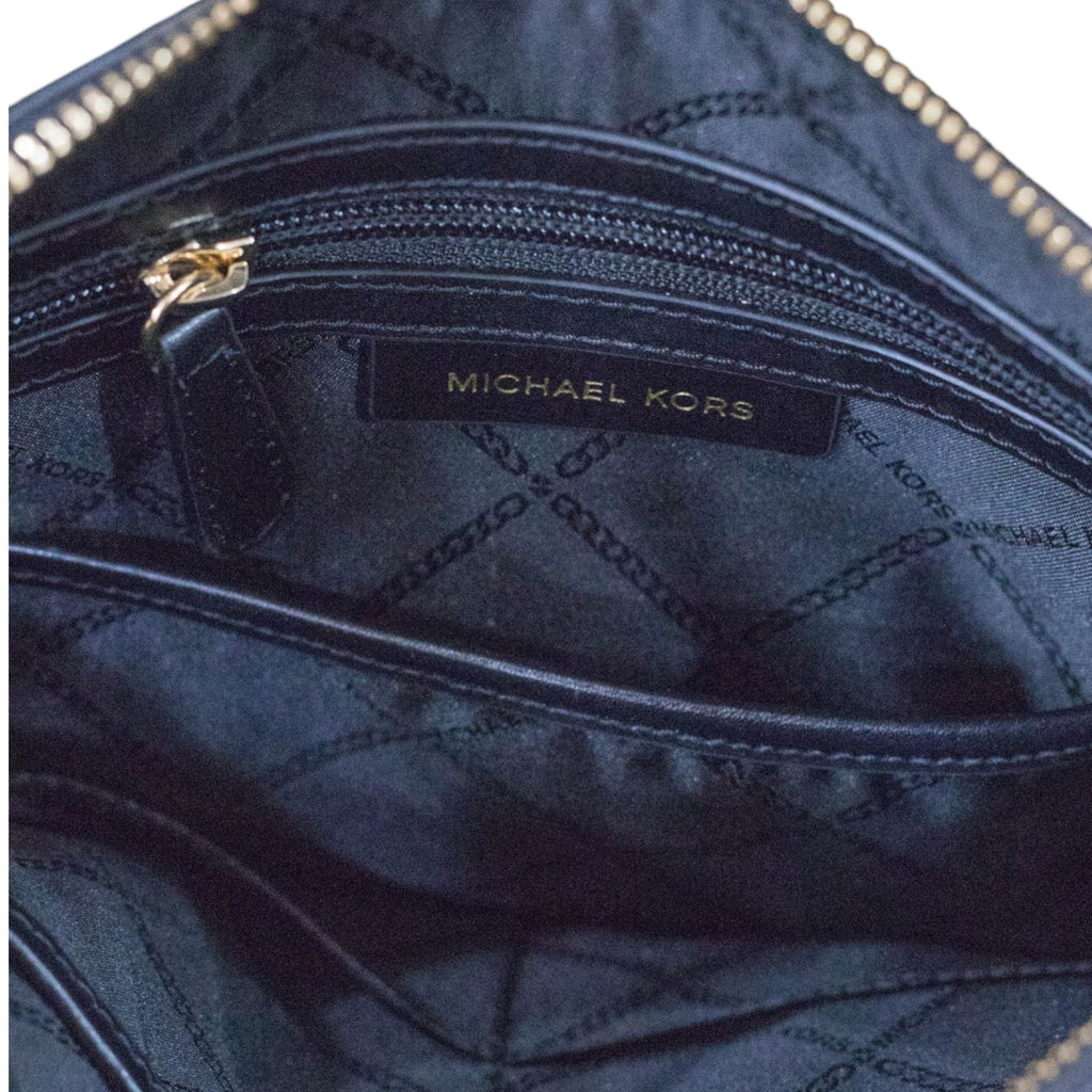 Michael Kors Mercer Large Tote Black Pebbled Leather Bag