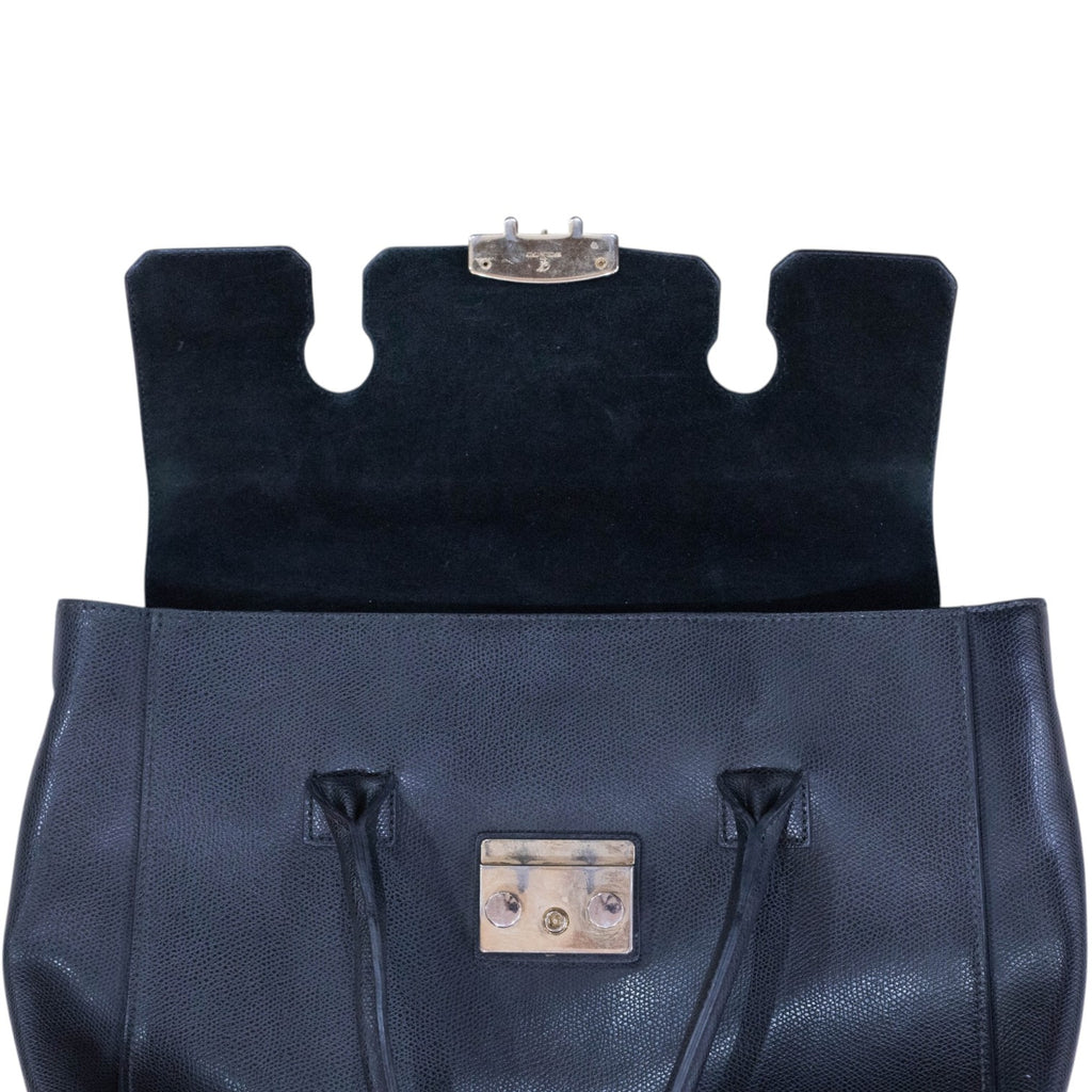 Furla Metropolis Black Medium Satchel Bag