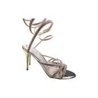 Venus Steps Twist & Wrap Shimmer Heels