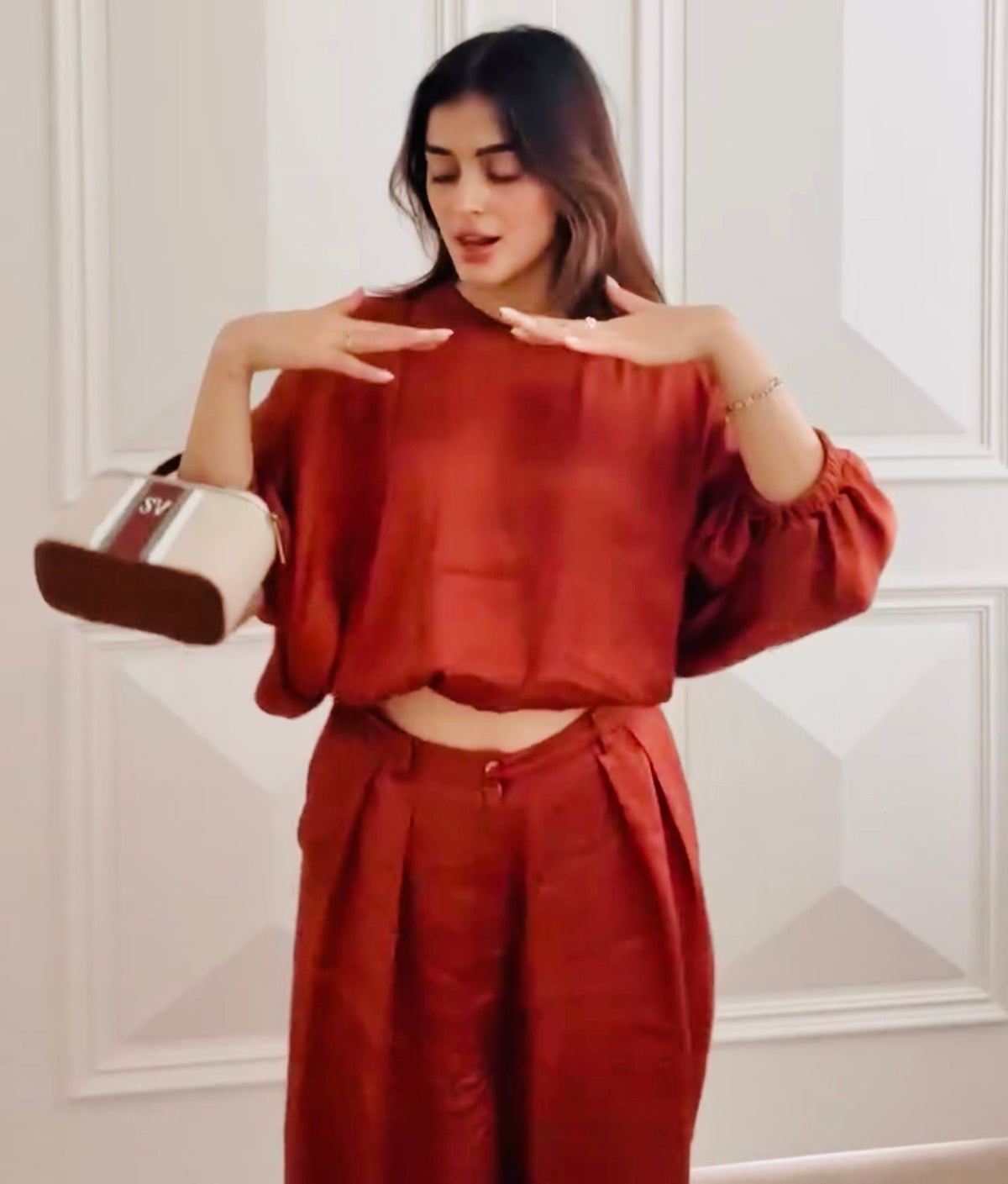 Contemponari Ember Wide Leg Co-ord Set
