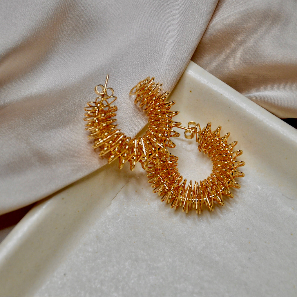 Spring Medium Hoops