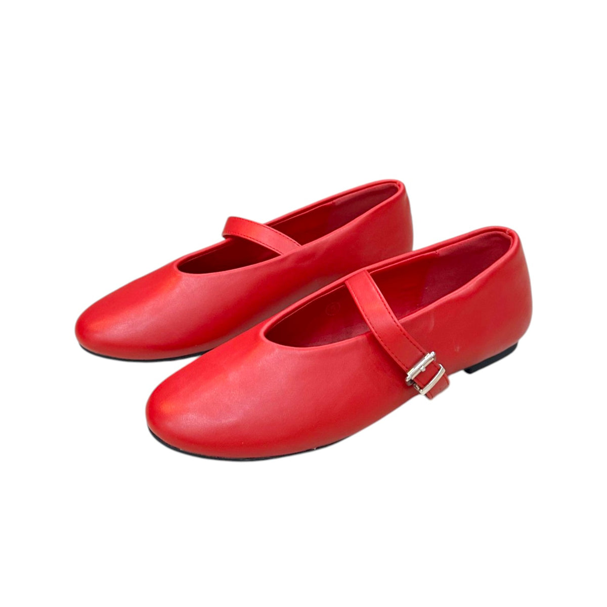 PrettyLittleThing Boohoo Mary Jane Ballet Flats