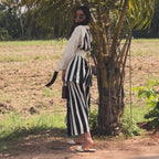 Corpora Studio Organic Cotton Pleated Skirt Co-ord Set