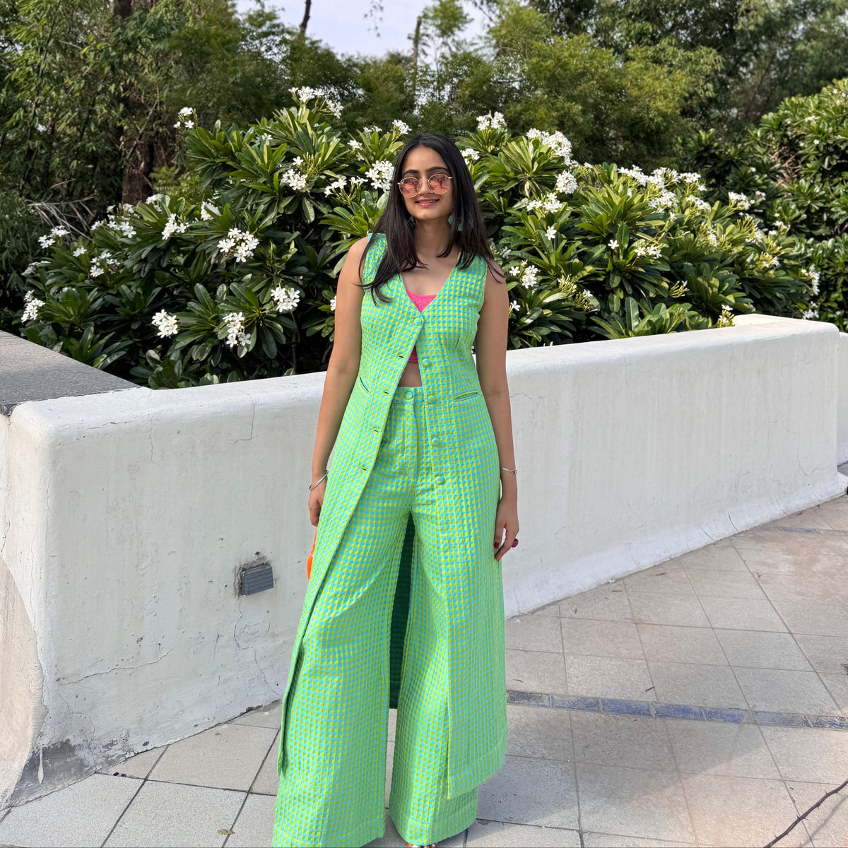 Urth Label Melody Jacquard Co-ord Set