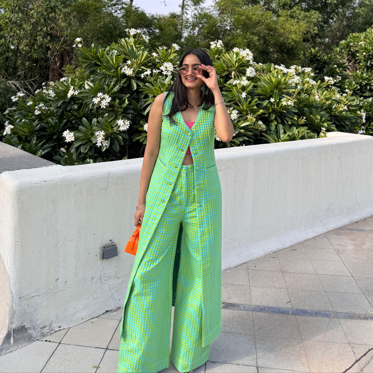 Urth Label Melody Jacquard Co-ord Set