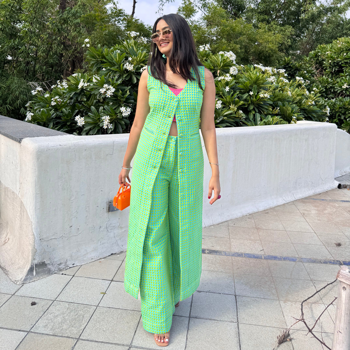 Urth Label Melody Jacquard Co-ord Set